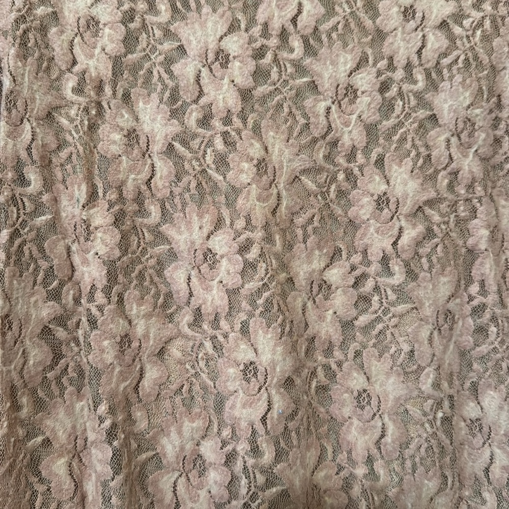 Vintage Topshop Sheer Knit Lace Top - Picture 2 of 4